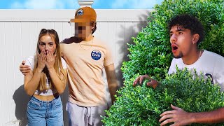 Spying On My GIRLFRIEND For 24 HOURS!! - Challenge