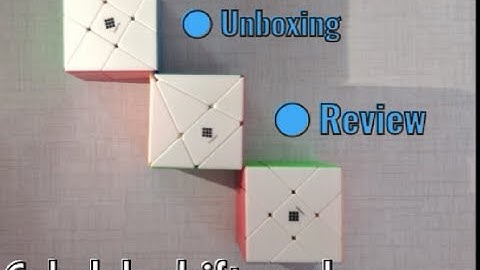 unboxing of 3 shape shifter cube  |cubelelo drift combo |acis cube, fisher cube, windmill cube|