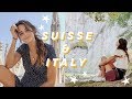 Solo Backpacking in Switzerland and Italy | Lucerne & Lugano & Milan