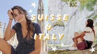 Solo Backpacking in Switzerland and Italy | Lucerne & Lugano & Milan