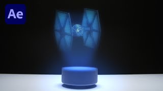 Star Wars Hologram Effect Tutorial  AFTER EFFECTS