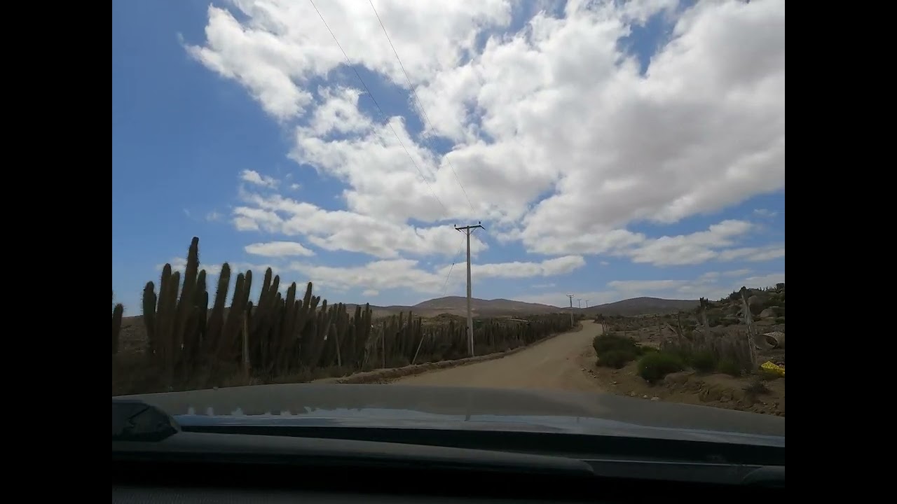 Chile IV Región de Coquimbo: Viaje por el interior desde Alcones hasta Canela Baja