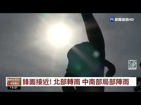 鋒面接近! 北部下半天起局部陣雨或雷雨｜華視台語新聞 2022.06.06