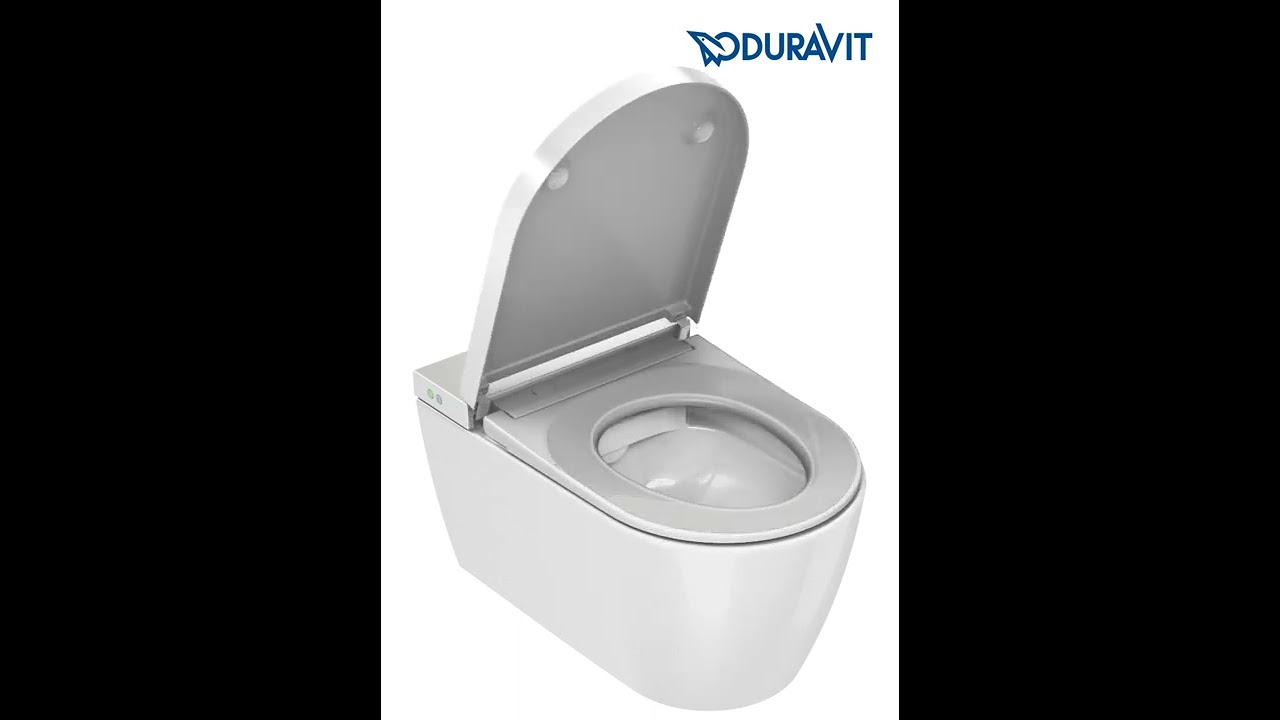 Autorisatie tumor Buurt Duravit Sensowash Starck F automatische toiletbril - YouTube