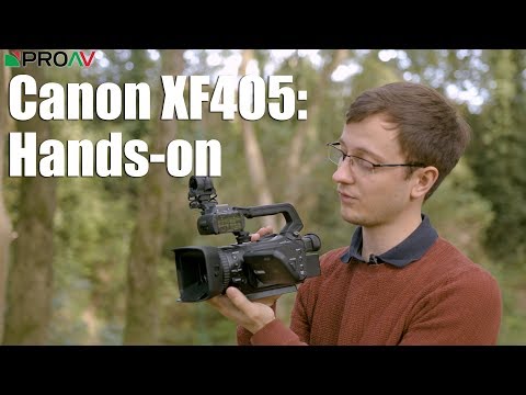 Canon XF405 - Your Questions answered