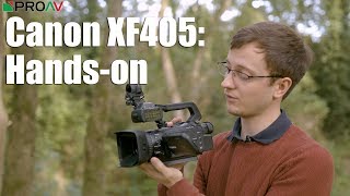 Canon XF405 - Your Questions answered