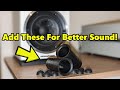 More cheap speaker mods big improvement