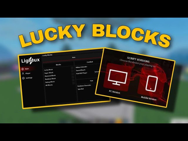 ❓ LUCKY BLOCKS Battlegrounds Script Hack  GET ANY BLOCKS, TELEPORTS, KILL  ALL & MORE! - PASTEBIN 