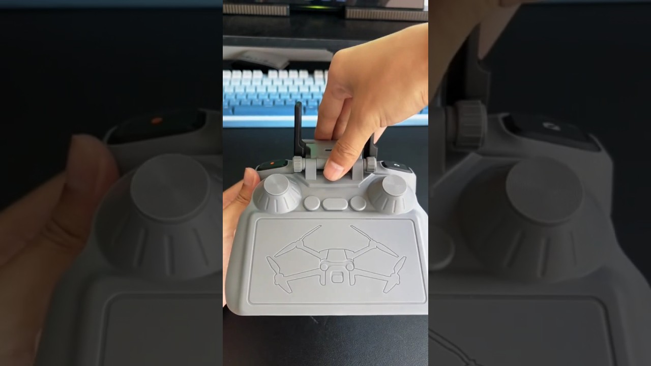 My DJI remote is loving its new cover!😻🎮 