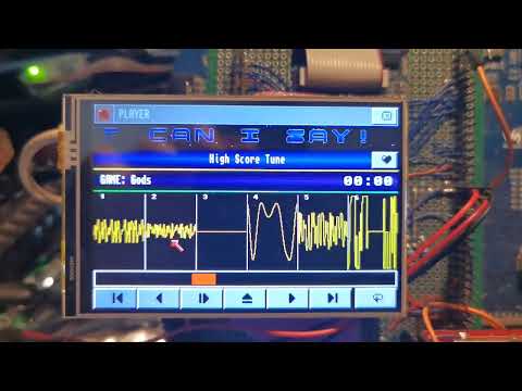 oscilloscope for the vgm playback.