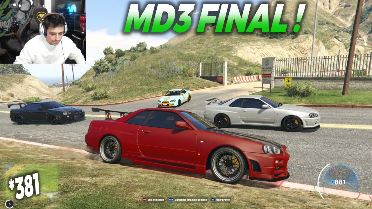CORRIDA COM CORINGA . OVOTZ. NINJA e GUIp1 ! FINAL MD3 DO CORINGA E NINJA!  GTA RP *381
