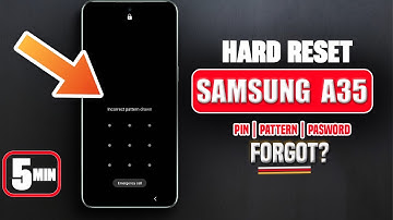 How To Hard Reset Samsung Galaxy A35 5G- forgotten Pin, Password, Pattern