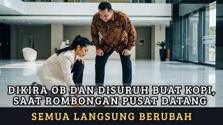 Dikira OB dan Disuruh Buat Kopi, Saat Rombongan Pusat Datang Semua Langsung Berubah
