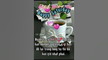 Chào Buổi sáng Thứ 7