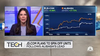 JD.com plans to spin off units, following Alibaba's lead