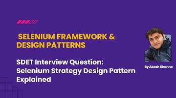 Selenium Singleton Design Pattern in Framework