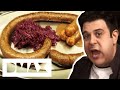 Adam vs "The Meterwurst Challenge" | Man v. Food