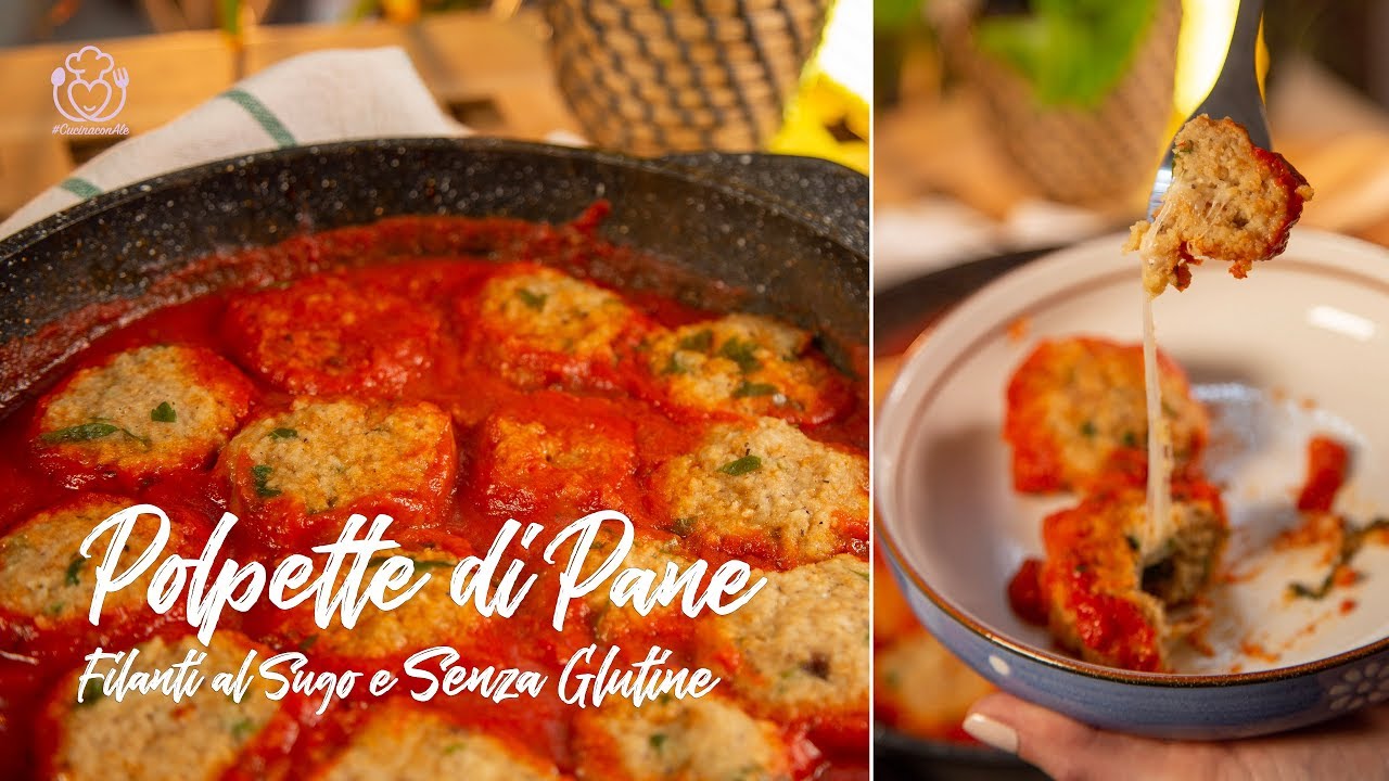Polpette di Pane Senza Glutine Filanti al Sugo – Ricetta Svuotafrigo