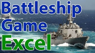 Play Battleship in Excel! screenshot 1