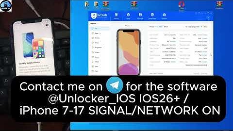 ! 2025 ! Bypass Icloud Apple Lock Unlocker ( IOS 26+ / iphone 11-17 / SIGNAL ON NEW)
