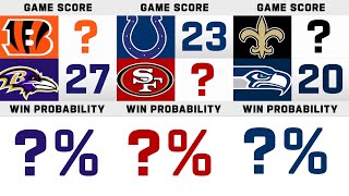 Week 7 NFL Score Projection for EVERY Matchup