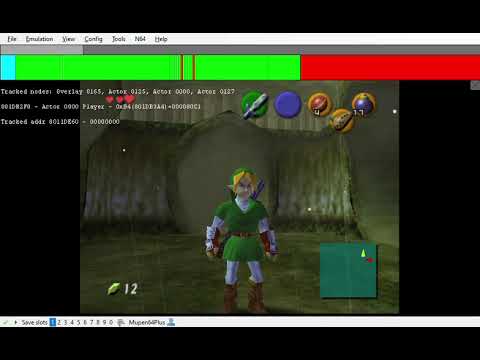 Ocarina of Time - Arbitrary Function Calls in Lost Woods as Adult.