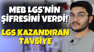 Meb Lgsnin Şifresini Verdi Sınav Kazandıran Detay