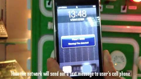 Netvox Wireless Smart Home Demo at Computex 2013