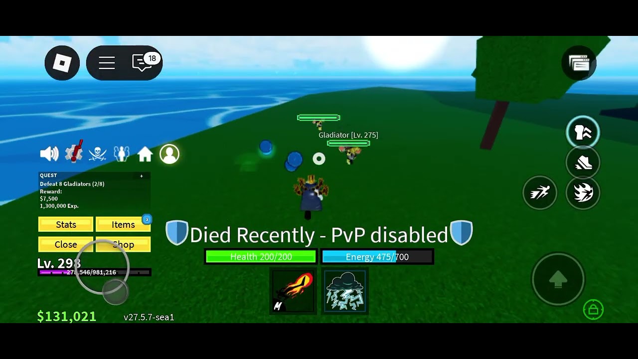 GRINDING LEVEL BLOX FRUIT - YouTube