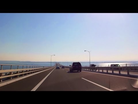 車載撮影 羽田空港 東京湾アクアライン 海ほたる 木更津 金田ic Youtube