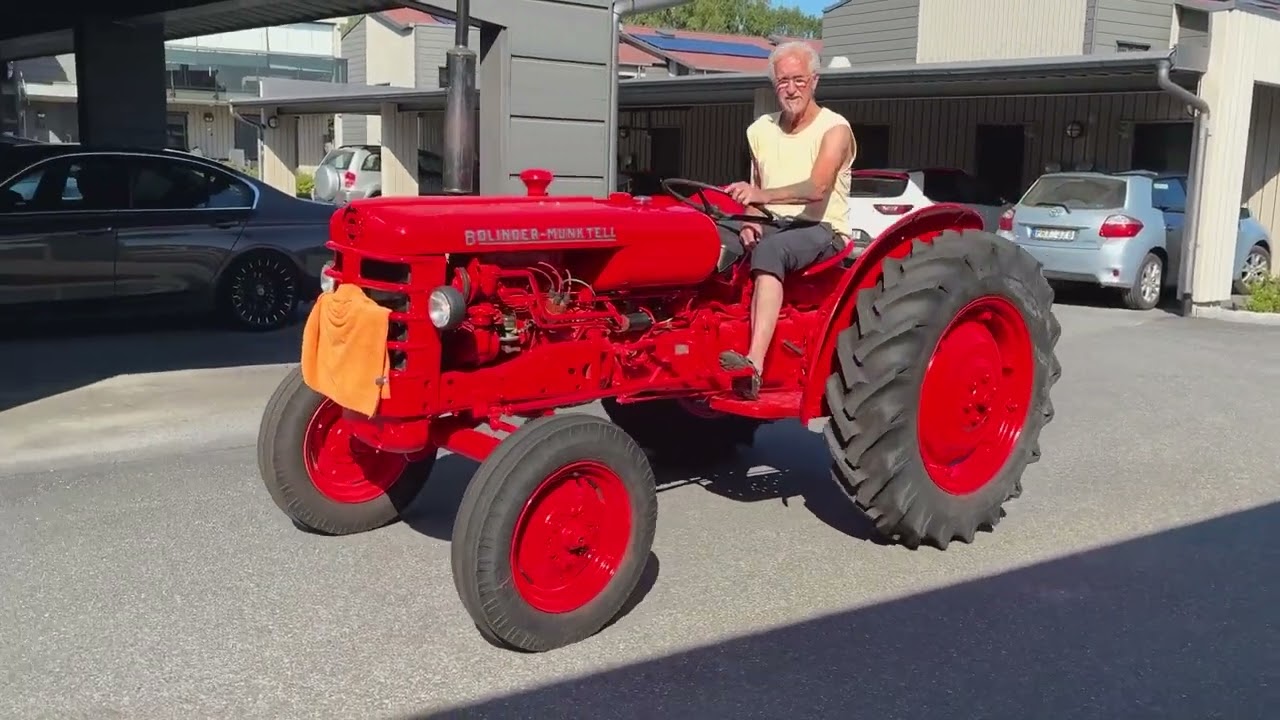 Veterantraktor BOLINDER MUNKTELL TERRIER