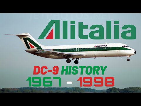 Alitalia Douglas DC-9 History (1967-1998)