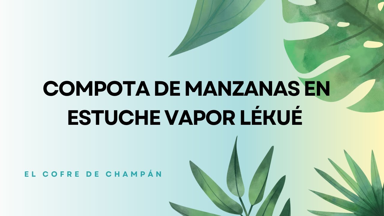 Manzana asada microondas lekue