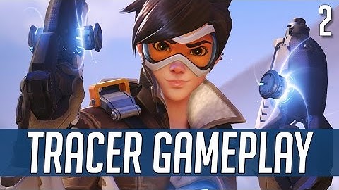 Overwatch Beta - Tracer Gameplay | Highlights #2
