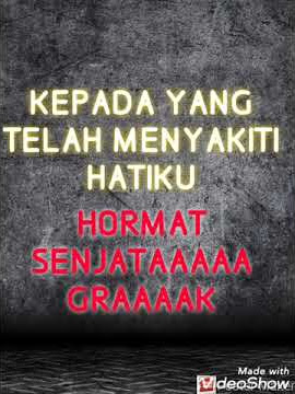 hormat senjata strory WA