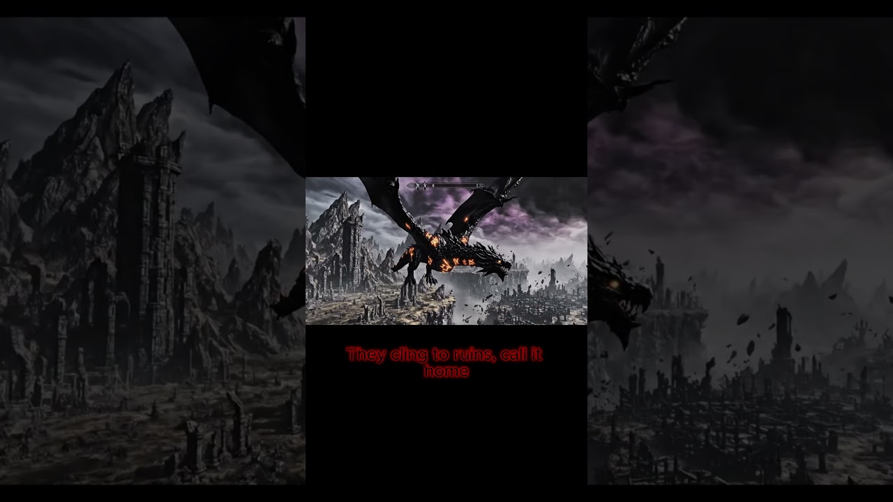 The World Is Not Ready to End | Alduin’s Dark Skyrim Song - Part 1