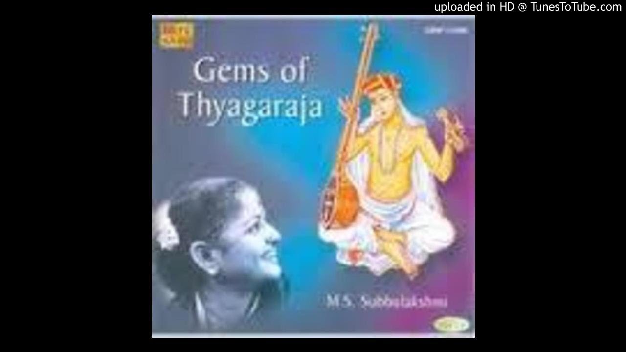 MS Subbulakshmi-Rama nee samanamevaru - kharaharap