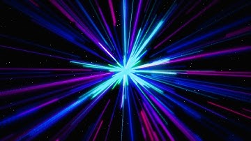 Neon Light Trail Pattern Animation Background video , No Copyright || VJ/DJ loop || light tunnel