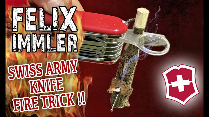 Fire lighting with a Victorinox  Magnifying Glass - 10 Tinders, 10 Tips & the best Trick ever...