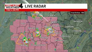 Backwards moving storms in Middle Tennessee