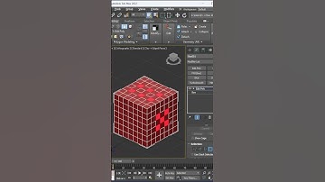 Dice modeling in 3ds max 2022 #shorts #3dmodeling #3dsmax #blender  #3d