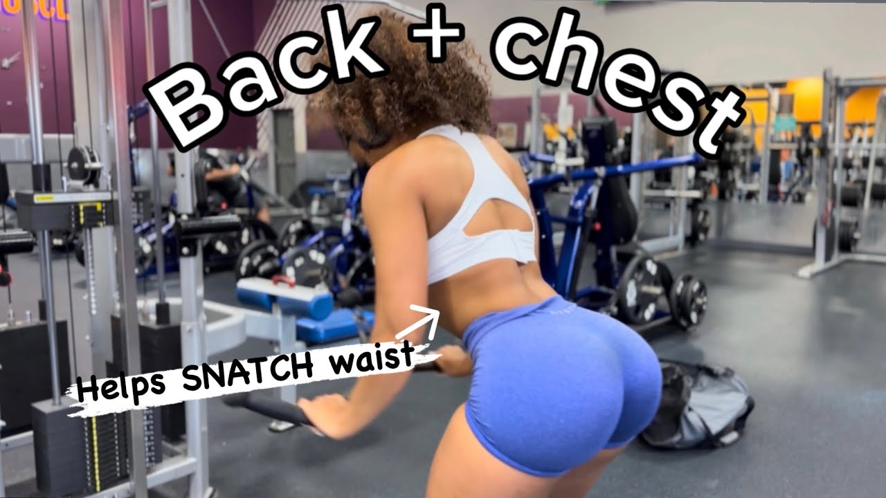 Light chest + back day for HOURGLASS FIGURE | Kathryn Celestre - YouTube