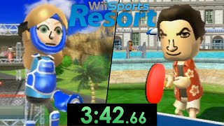 Speedrunning Wii Sports Resort shattered all my future athletic dreams