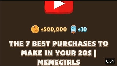 The 7 Best Purchases To Make In Your 20s | 4 September Memefi Video Code Today