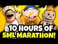 *10 HOURS* OF SML MARATHON! (FUNNIEST JEFFY VIDEOS)