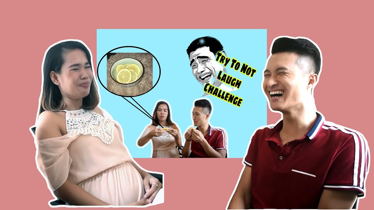 Chinese-Filipino couple TRY NOT TO LAUGH CHALLENGE+ EATING LEMON
