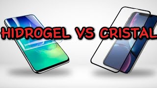 Mica de Cristal templado vs Hidrogel