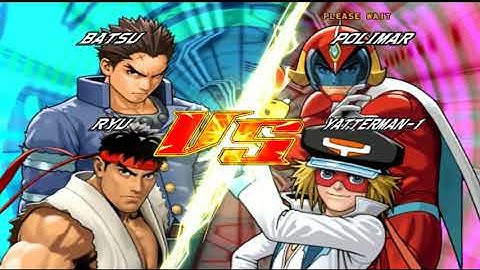 Tatsunoko vs. Capcom: Ultimate All-Stars (Wii) Ryu Batsu Playthrough