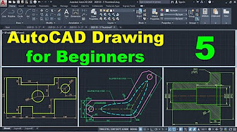 AutoCAD 2020 Tutorial for Mechanical Engineering - YouTube