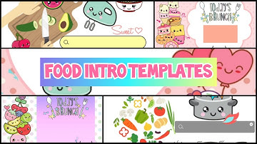 Food Intro Templates No Text | Intro Video Masakan